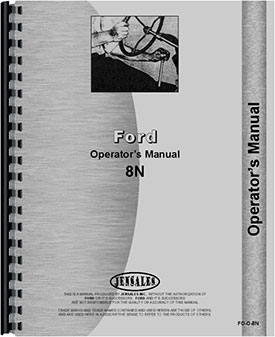 Ford 8N Tractor Operators Manual