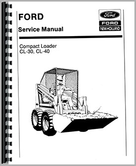 FORD CL-20 CL20 COMPACT LOADER SERVICE REPAIR MANUAL SHOP BOOK SKID STEER