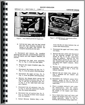 Massey Ferguson 2500 Forklift Service Manual