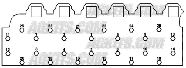 Cat Overhaul Kit Chart